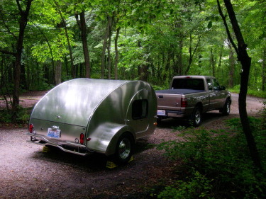 homemade camping trailers