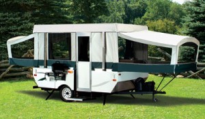 coleman camping trailers